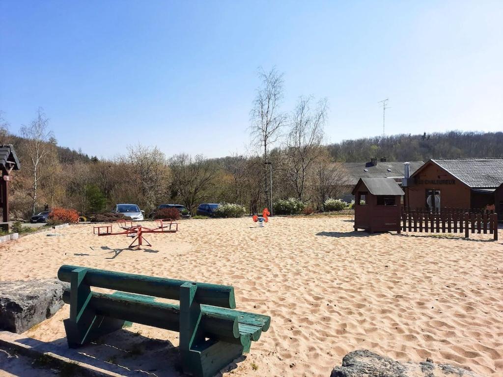 索姆勒兹Cosy Chalet Near Durbuy In Nature别墅 外观 照片